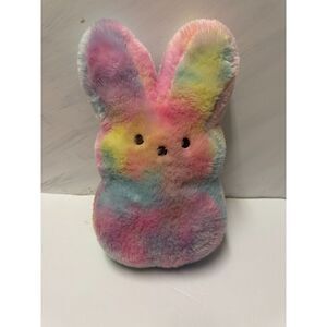 Peeps Rare Rainbow Plushie 12" Easter Bunny